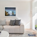 paint by numbers | Sailboat during Moonlight | advanced ships and boats | FiguredArt
