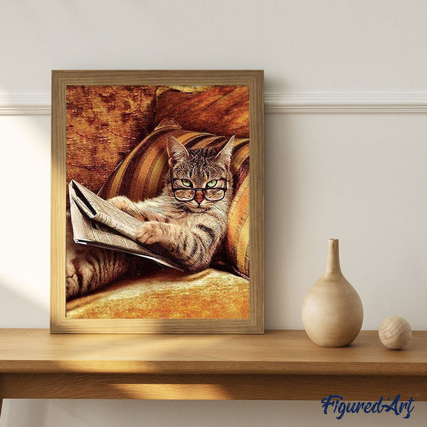 paint by numbers | Dont mess with This Cat | animals cats intermediate | FiguredArt