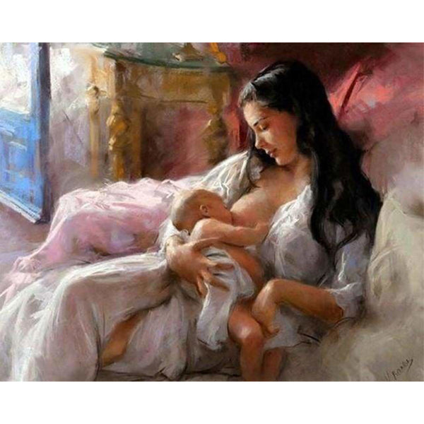 paint by numbers | Breastfeeding | advanced romance | FiguredArt