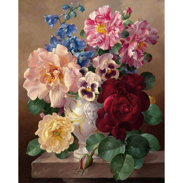 paint by numbers | Beautiful Bouquet | flowers intermediate | FiguredArt