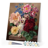 paint by numbers | Beautiful Bouquet | flowers intermediate | FiguredArt
