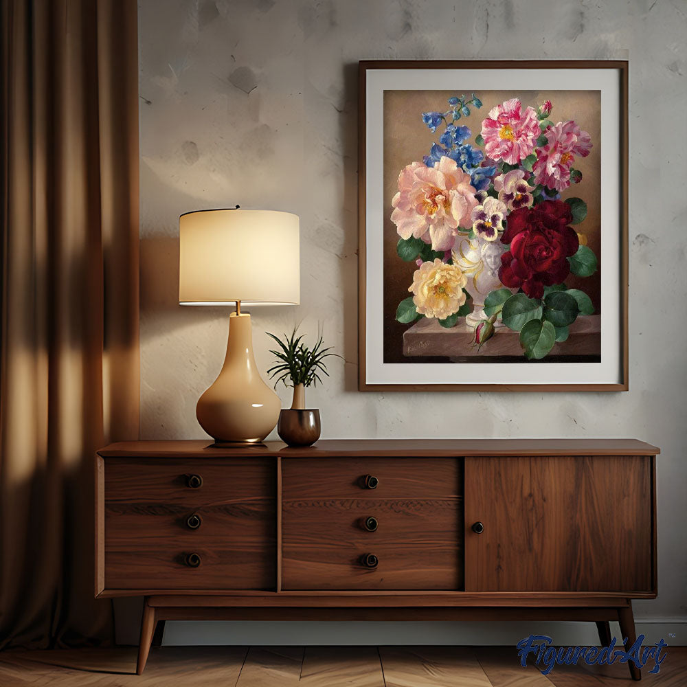 paint by numbers | Beautiful Bouquet | flowers intermediate | FiguredArt