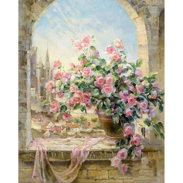 paint by numbers | Pretty Bouquet | advanced flowers | FiguredArt