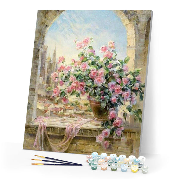 paint by numbers | Pretty Bouquet | advanced flowers | FiguredArt