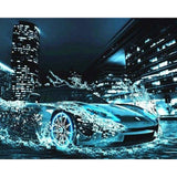 paint by numbers | Abstract Sports Car | advanced cars and motos | FiguredArt