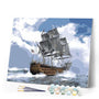paint by numbers | Ocean Sailing | easy ships and boats | FiguredArt
