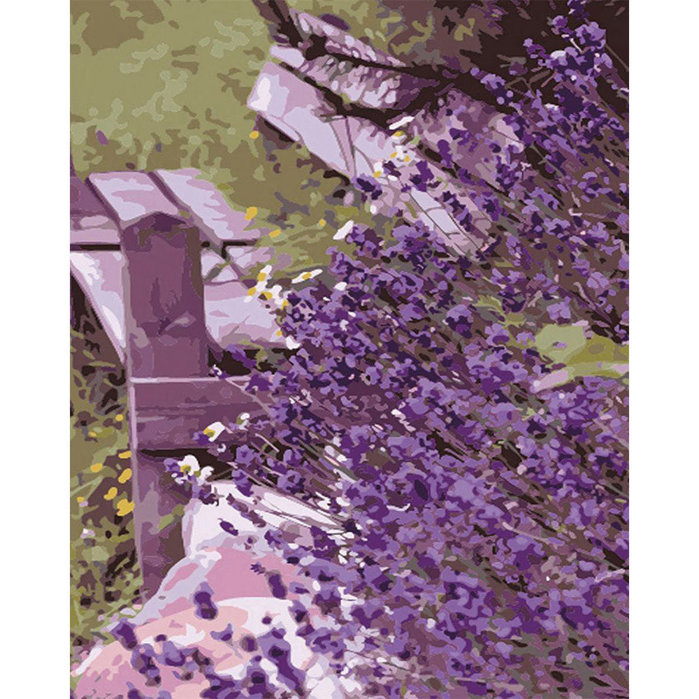 paint by numbers | Beautiful Lilac | advanced flowers | FiguredArt