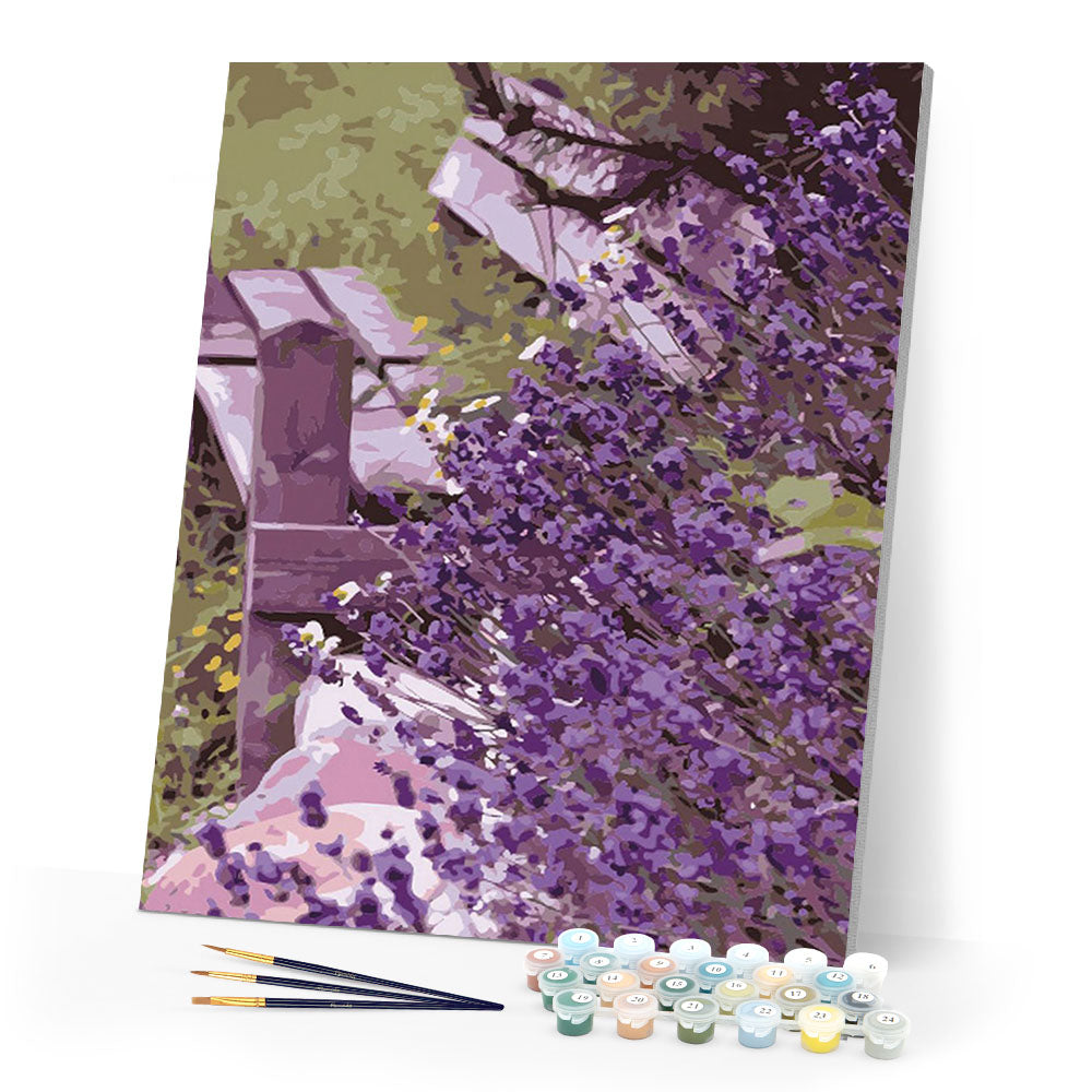 paint by numbers | Beautiful Lilac | advanced flowers | FiguredArt