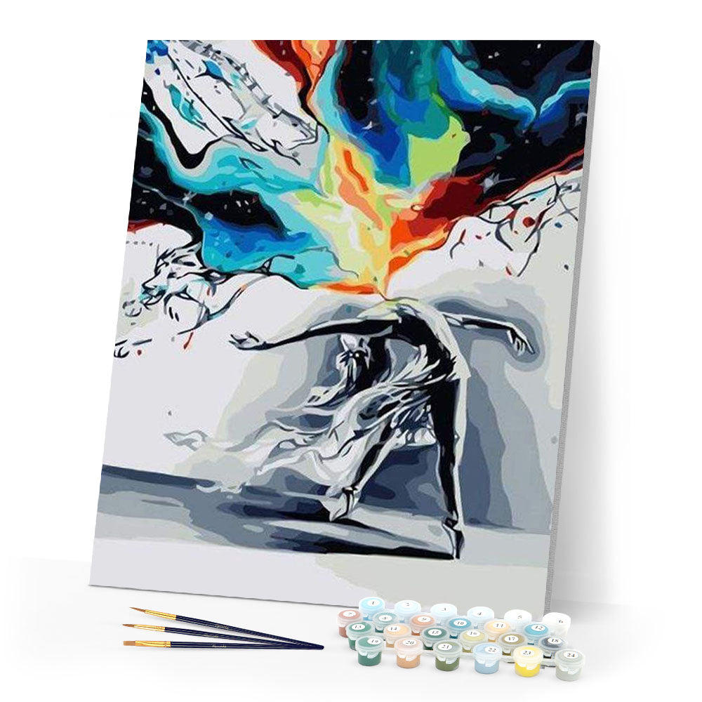 paint by numbers | Color Explosion | dance easy | FiguredArt