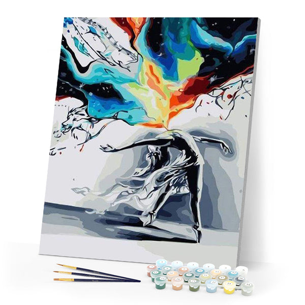 paint by numbers | Color Explosion | dance easy | FiguredArt