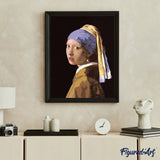 paint by numbers | Vermeer Girl with the Pearl | easy famous paintings | FiguredArt