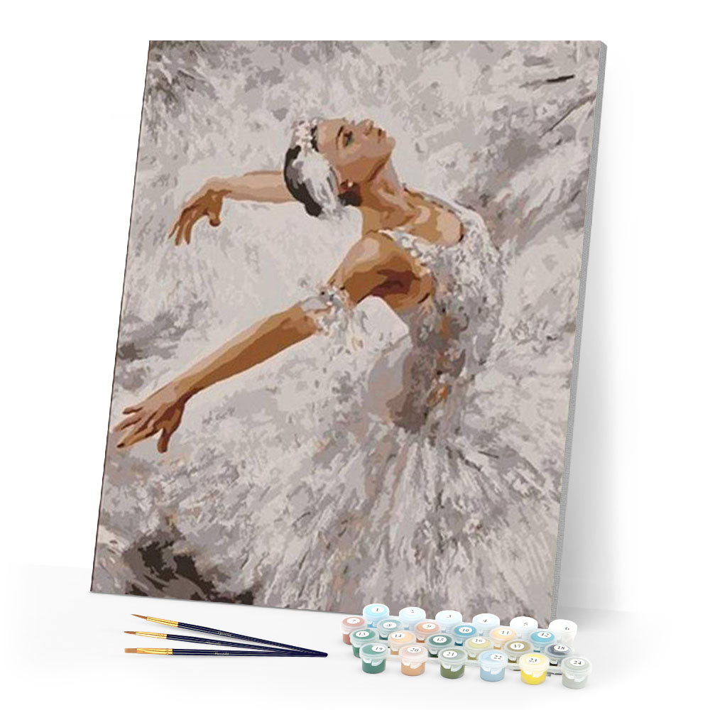 paint by numbers | Beautiful Ballerina | advanced dance | FiguredArt