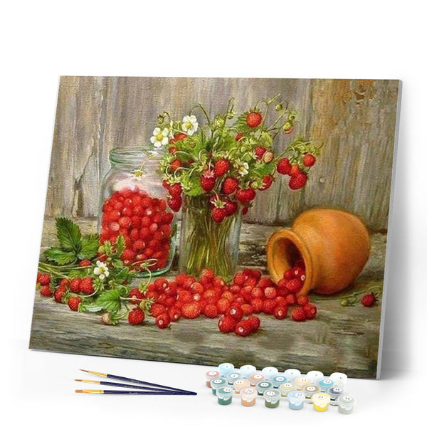 paint by numbers | Berries | advanced flowers | FiguredArt