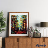 paint by numbers | In the Woods | intermediate landscapes trees | FiguredArt