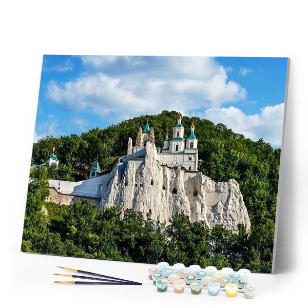 paint by numbers | Big Castle | advanced landscapes | FiguredArt