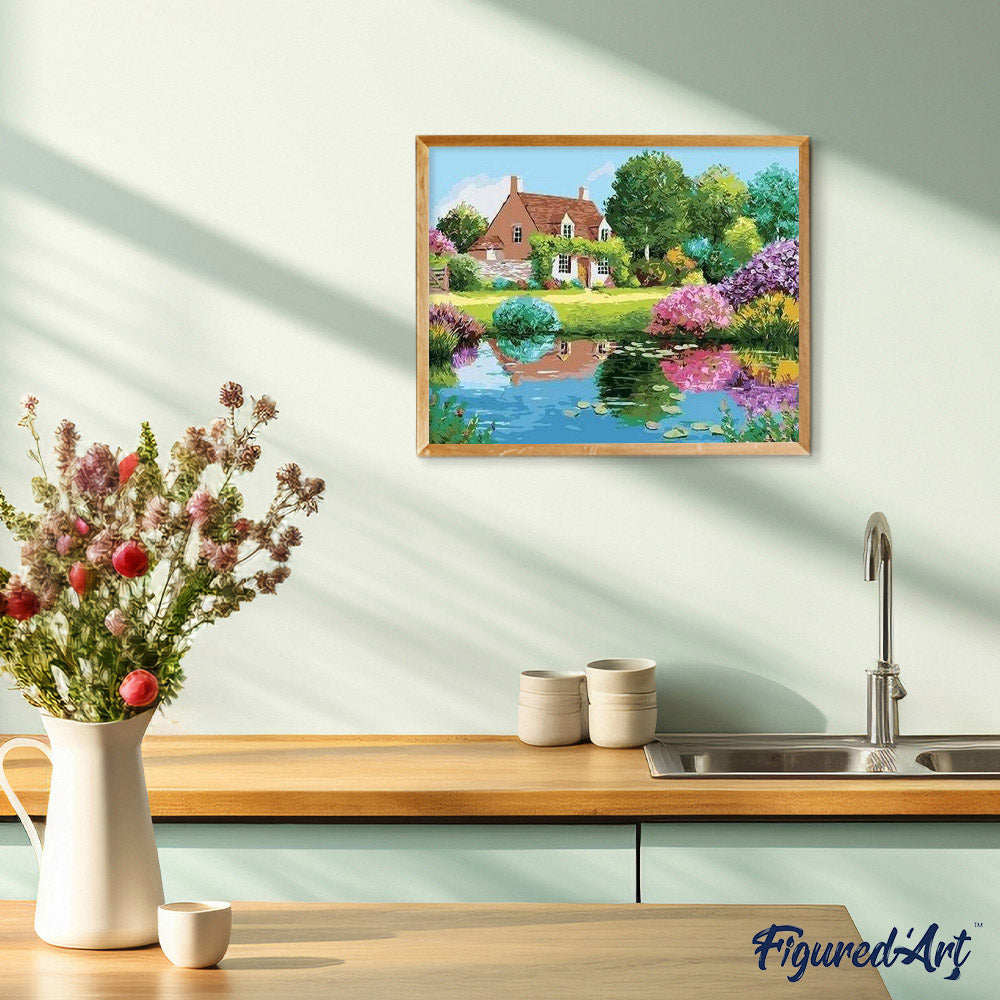 paint by numbers | Bright summer | intermediate landscapes | FiguredArt