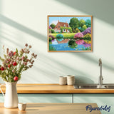 paint by numbers | Bright summer | intermediate landscapes | FiguredArt
