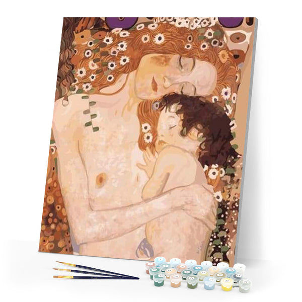 paint by numbers | Mother and Child | easy famous paintings portrait | FiguredArt