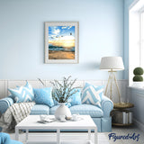 paint by numbers | Birds and Seaview | easy landscapes | FiguredArt