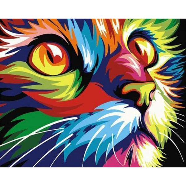 paint by numbers | Feline Pop Art | animals easy Pop Art | FiguredArt