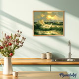 paint by numbers | Stormy Sea | easy landscapes | FiguredArt