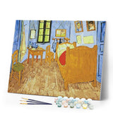 paint by numbers | Van Gogh House | famous paintings intermediate van gogh | FiguredArt