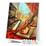 paint by numbers | Before the Concert | easy music | FiguredArt