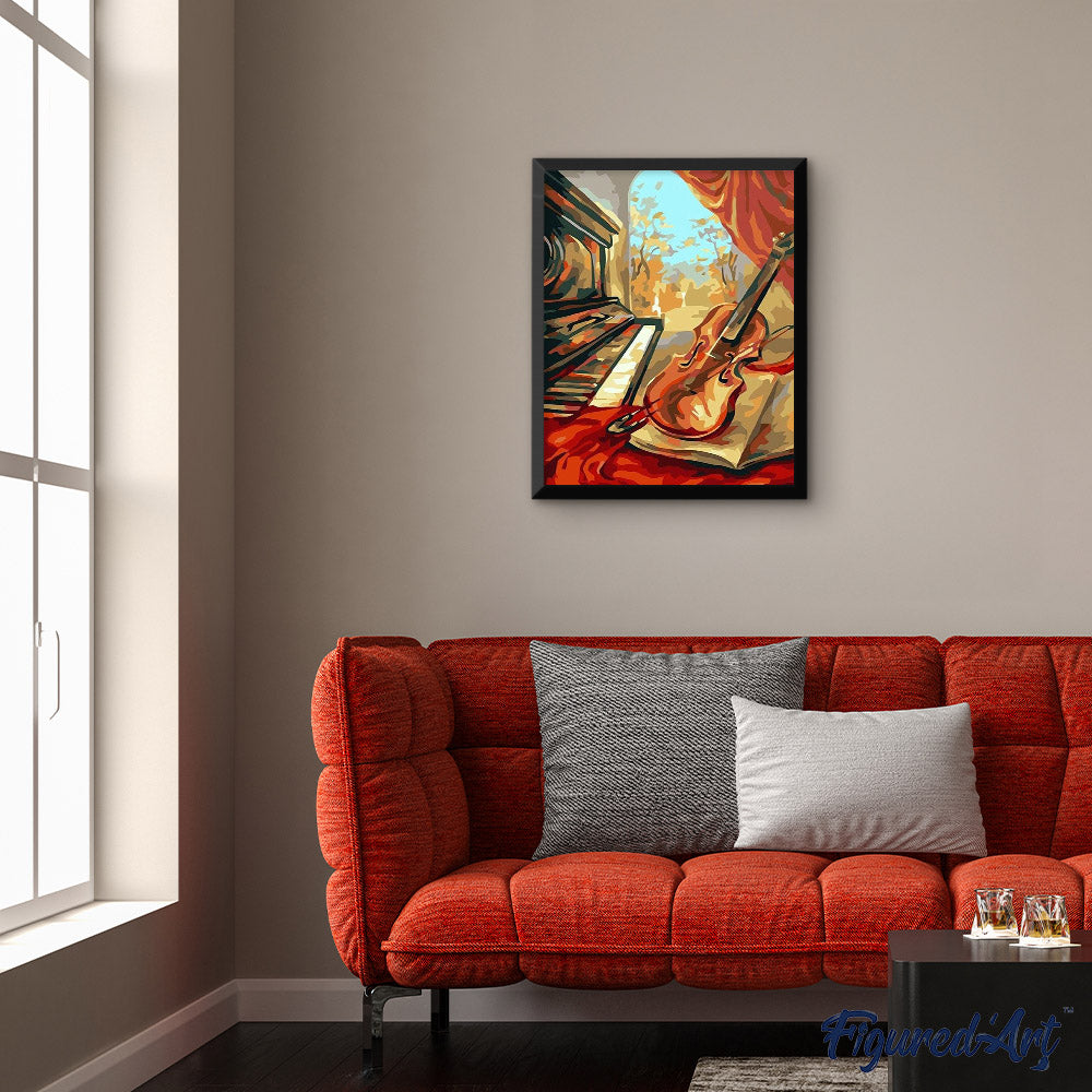 paint by numbers | Before the Concert | easy music | FiguredArt