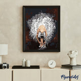 paint by numbers | Ballerina and Pretty Tutu | dance intermediate | FiguredArt