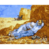 paint by numbers | Van Gogh Field | easy famous paintings van gogh | FiguredArt