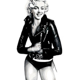 paint by numbers | Black and White Marilyn Monroe | easy portrait | FiguredArt