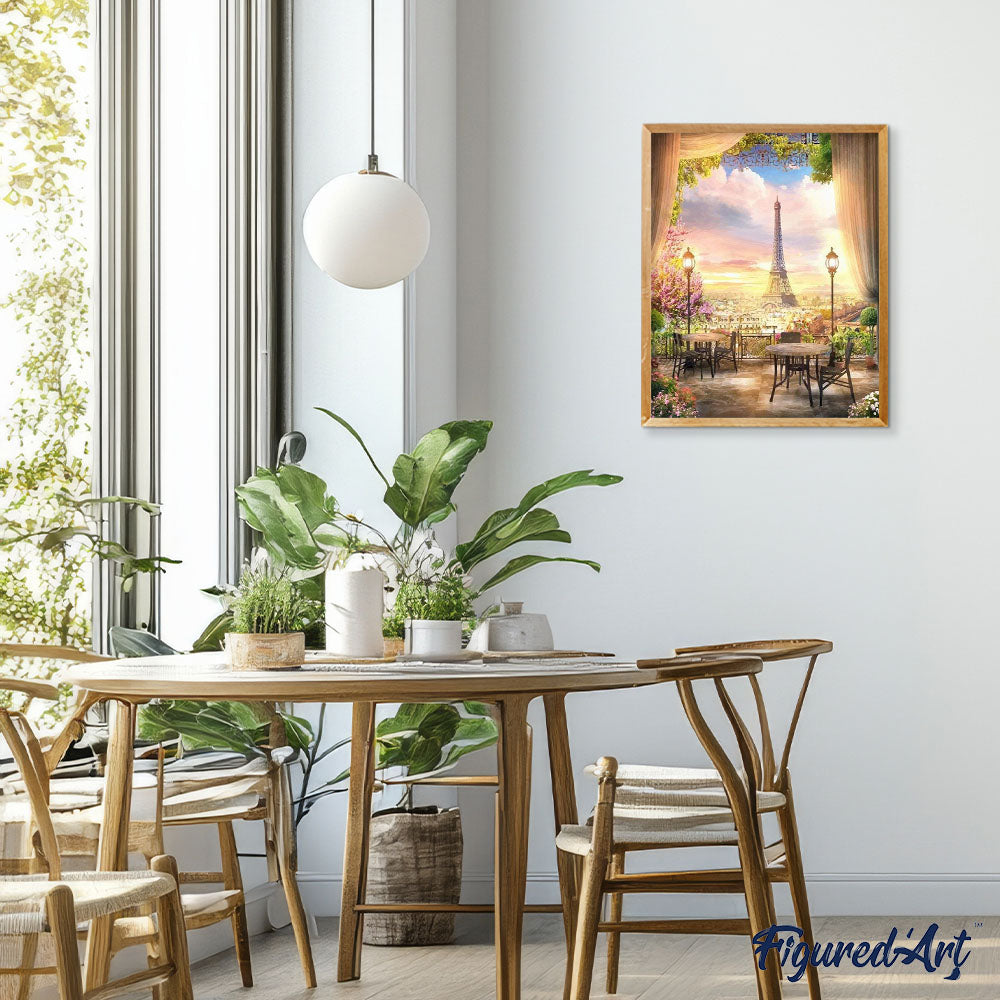 paint by numbers | Beautiful Paris Landscape | advanced cities | FiguredArt