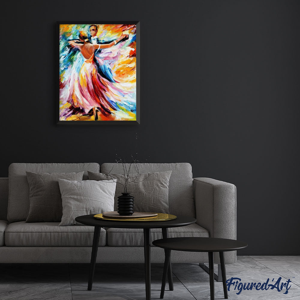 paint by numbers | Ballroom dancing | advanced dance | FiguredArt