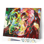 paint by numbers | Earth Dog Color | advanced animals dogs Pop Art | FiguredArt