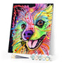 paint by numbers | Beautiful dog | advanced animals dogs | FiguredArt