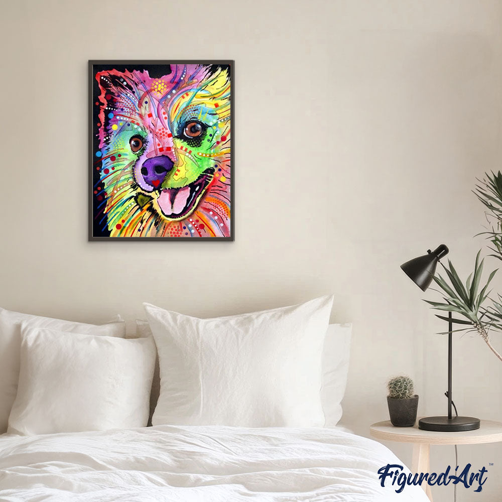 paint by numbers | Beautiful dog | advanced animals dogs | FiguredArt