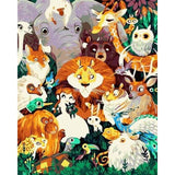 paint by numbers | All the Animals | animals intermediate | FiguredArt