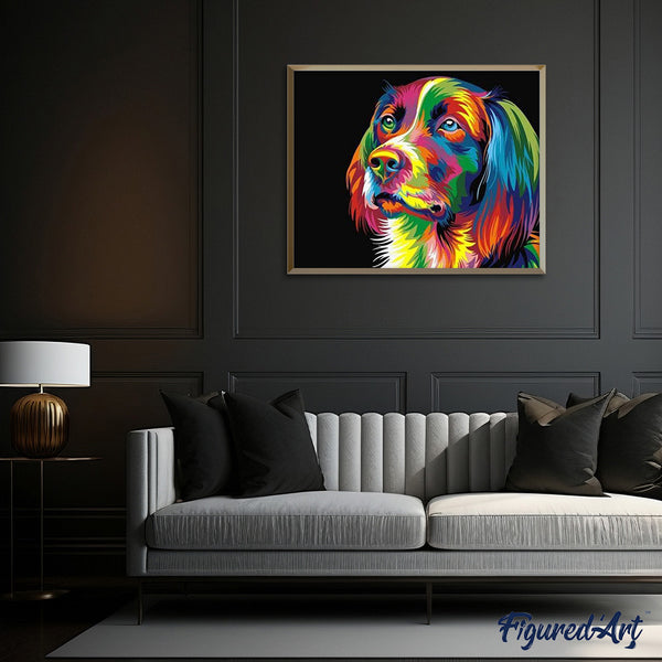 Dog Pop Art Portrait