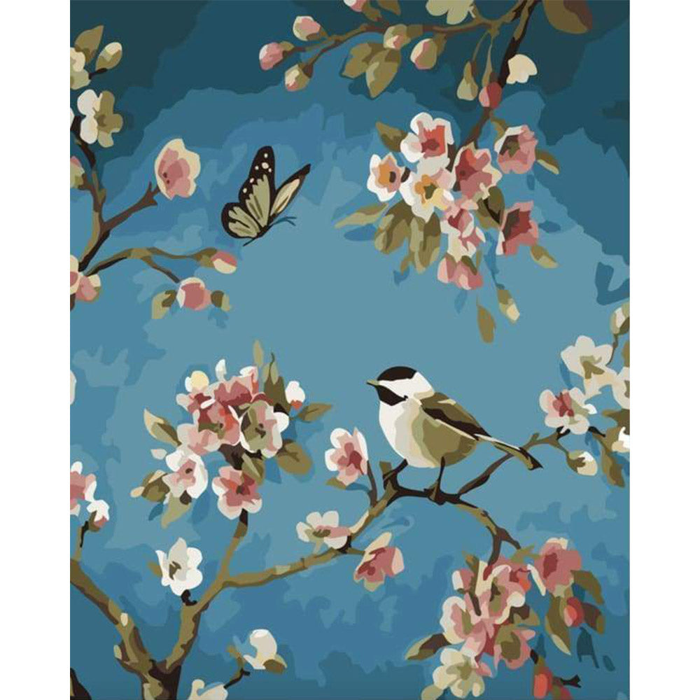paint by numbers | Birds Painting 1 | animals birds butterflies easy flowers | FiguredArt