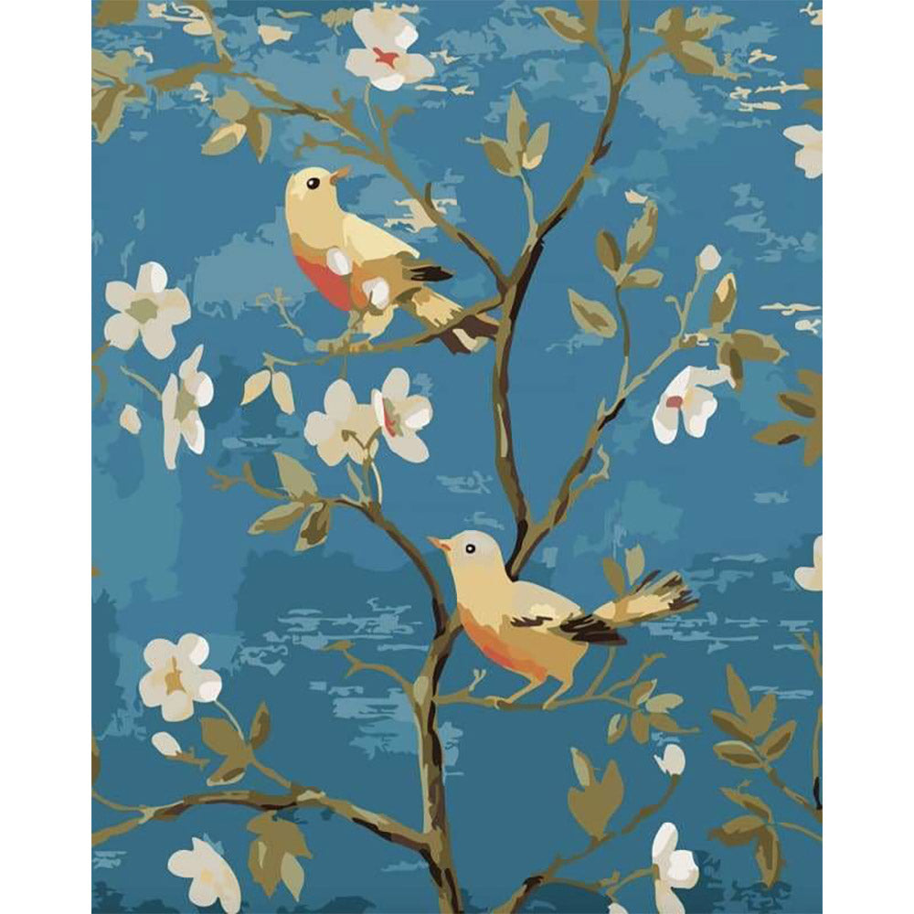 paint by numbers | Birds Painting 2 | animals birds easy flowers | FiguredArt