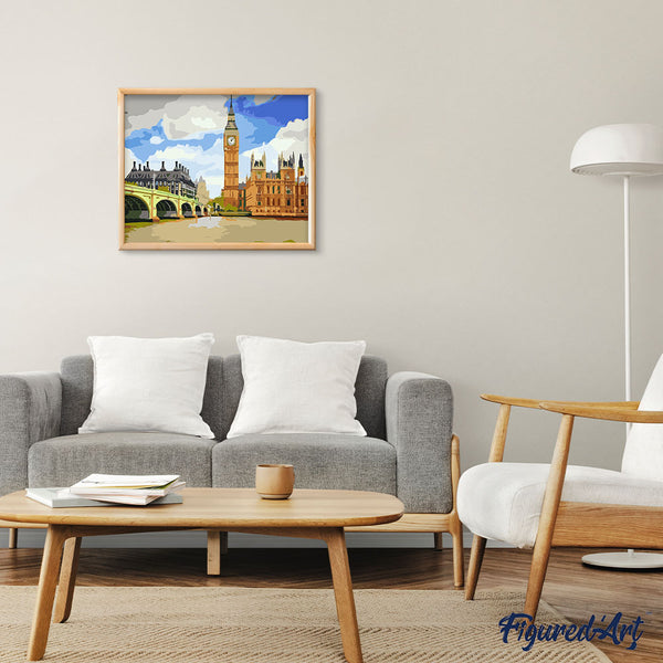 paint by numbers | Big Ben | advanced cities | FiguredArt