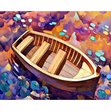 paint by numbers | Cartoon Boat | advanced kids ships and boats | FiguredArt