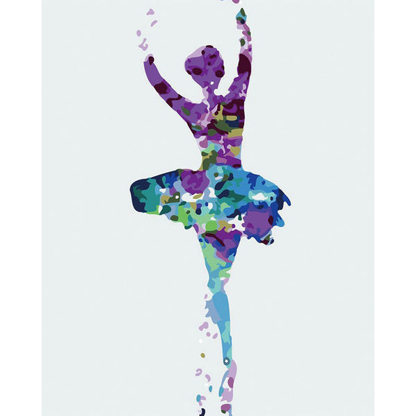 paint by numbers | Color Ballet | dance intermediate | FiguredArt