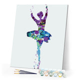 paint by numbers | Color Ballet | dance intermediate | FiguredArt