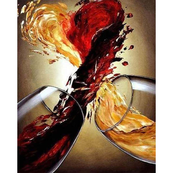 paint by numbers | Wine Mix | advanced kitchen | FiguredArt
