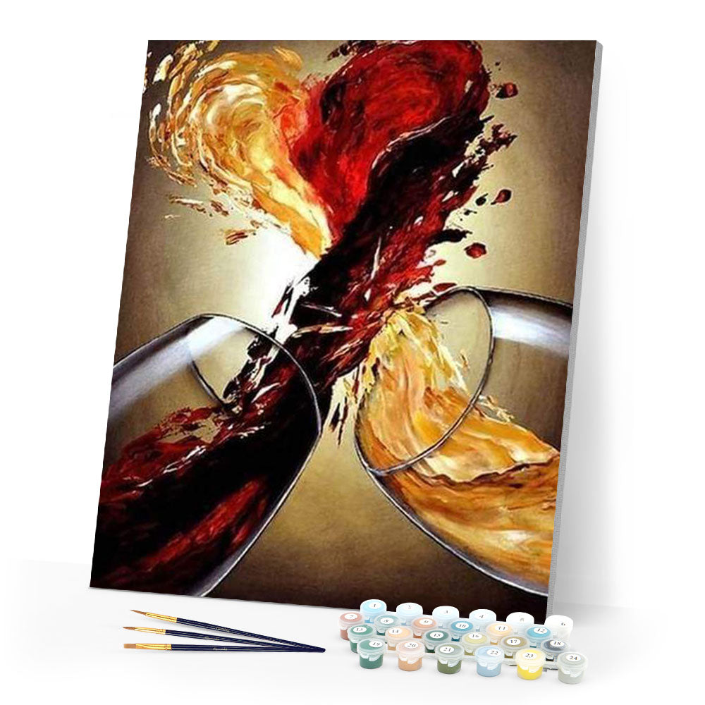 paint by numbers | Wine Mix | advanced kitchen | FiguredArt