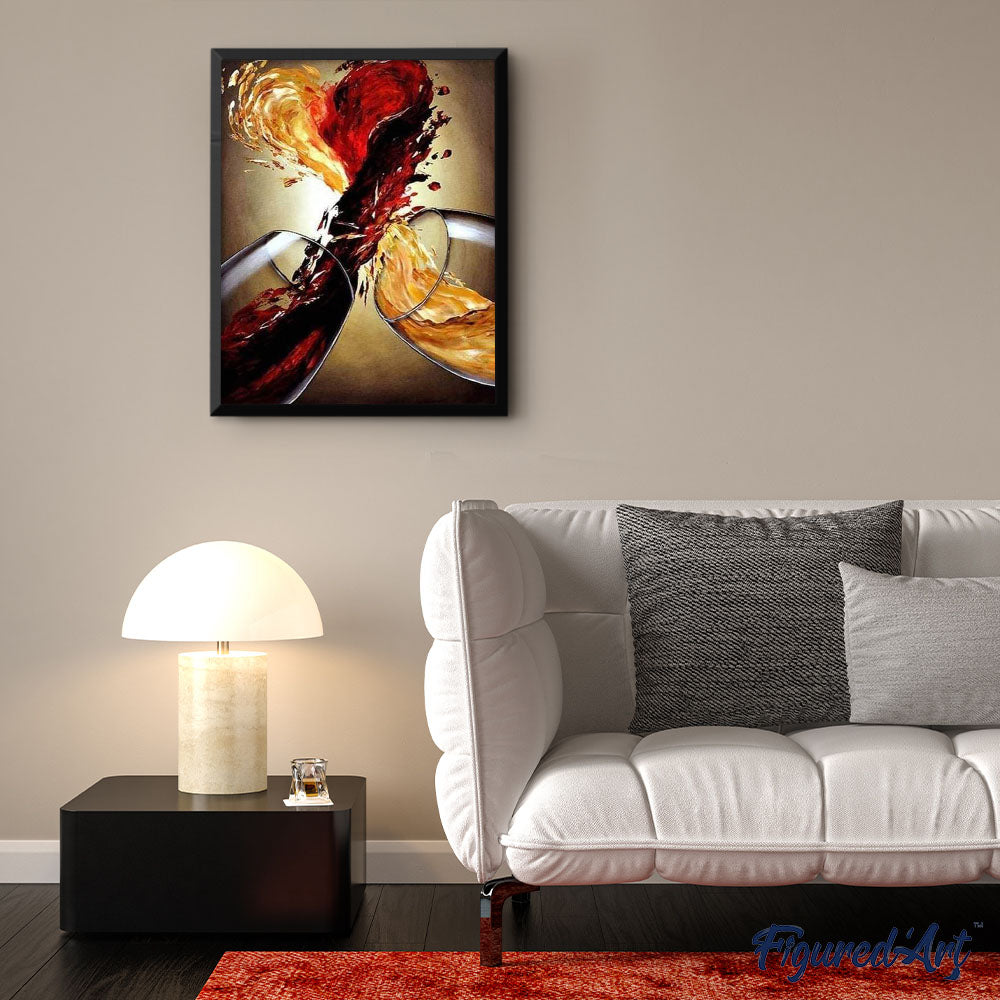 paint by numbers | Wine Mix | advanced kitchen | FiguredArt