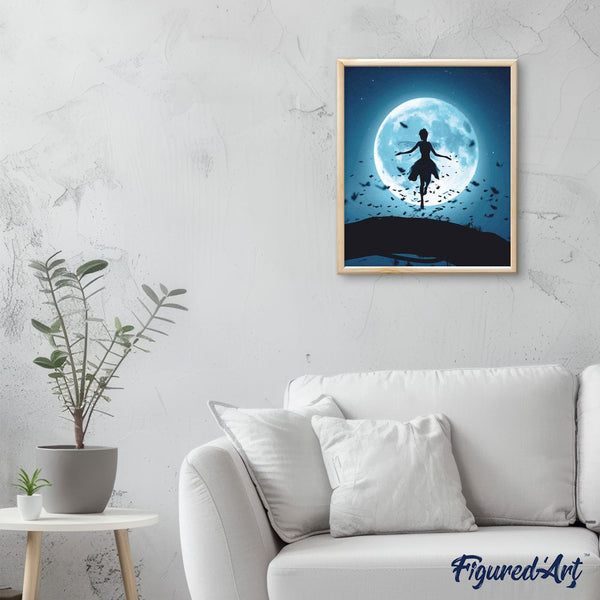 paint by numbers | Moon Ballet | advanced dance landscapes | FiguredArt