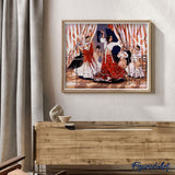 paint by numbers | The Queen of Dancers | dance intermediate | FiguredArt