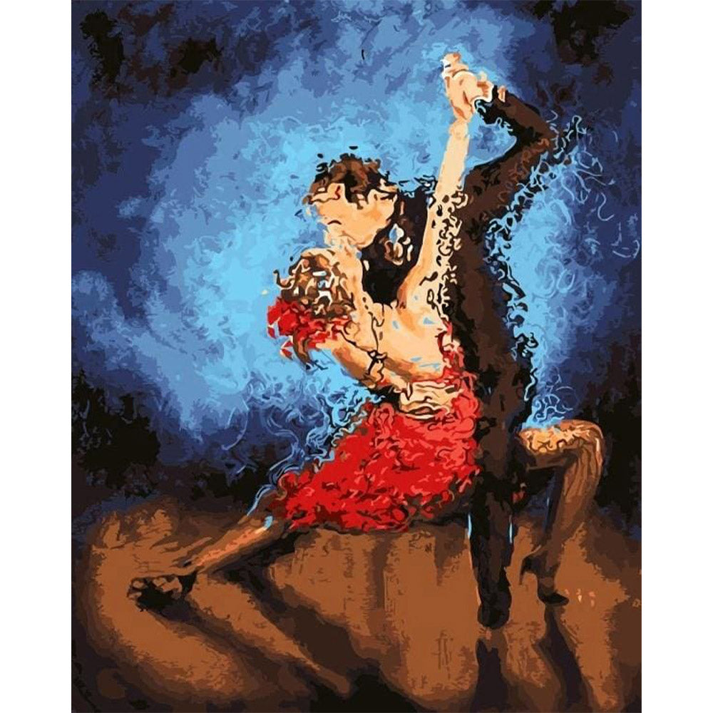 paint by numbers | Crazy Tango | dance intermediate romance | FiguredArt